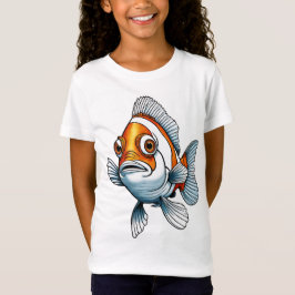 Kid's Clown Fish Fine Jersey T - Shirt