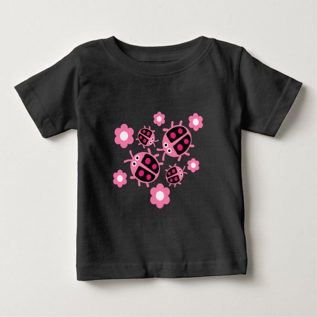 Kids Coccinellidae Baby T-shirt (Vorderseite)