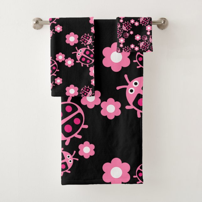 Kids Coccinellidae Badhandtuch Set (Insitu)