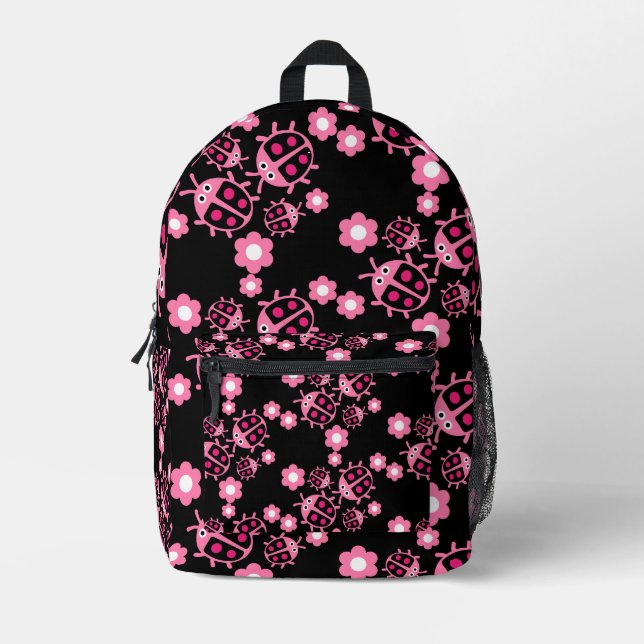 Kids Coccinellidae Bedruckter Rucksack (Vorderseite)