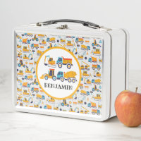 Kids Construction Dump Trucks Muster Personalisier