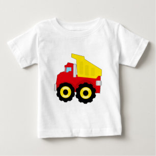 Kids Construction Dumptruck Baby T-shirt