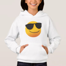 Kids Cool Smiley Kapuzenpullover | Lustiges Emoji-