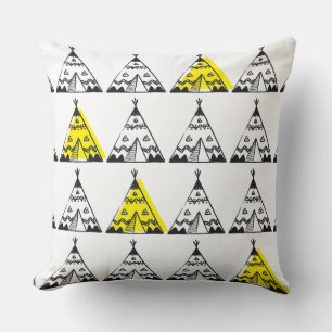 Kids Cushions - Gelber Tee Kissen