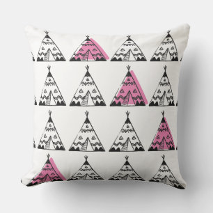 Kids Cushions - Rosa Teepee Kissen