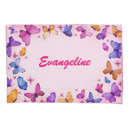 Kids Custom Butterfly Pillowcase Kissenbezug