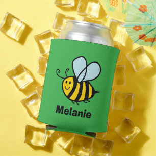 Kid's custom can coolers mit niedlicher Hummel Dosenkühler