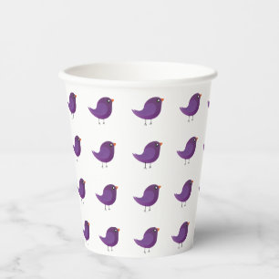 Kids cute birdy pappbecher
