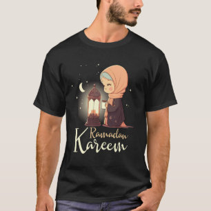 Kids Cute Ramadan Mubarak Kareem für Kinder Happy  T-Shirt