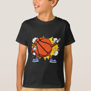 Kids Dabbing American Basketball Player für Fans T-Shirt