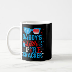 Kids Daddy Kleine Knallkörper Unabhängigkeitstag F Kaffeetasse