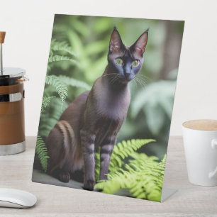 Kids Dexter the Black Siamese Cat, Watch Sockelschild
