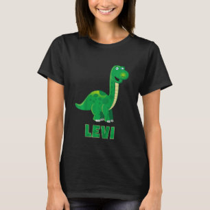 Kids Dino dinosaurier Name Levi T-Shirt