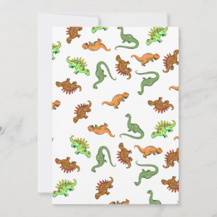 Kids Dinosaur Geburtstagsparty lädt ein Einladung