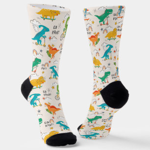 Kids Dinosaur Reisemuster Socken