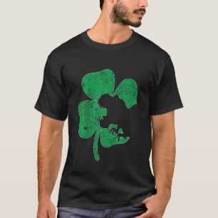 Kids Dinosaur St Patricks Day Boys Kleinkind Shamr T-Shirt
