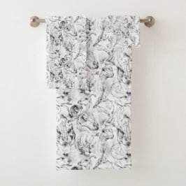 Kids Dinosaurier Handtuch Set