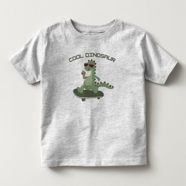 Kids Dinosaurier-T - Shirt (Vorderseite)