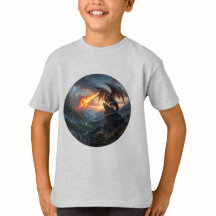 Kids Dragon print T- Shirt