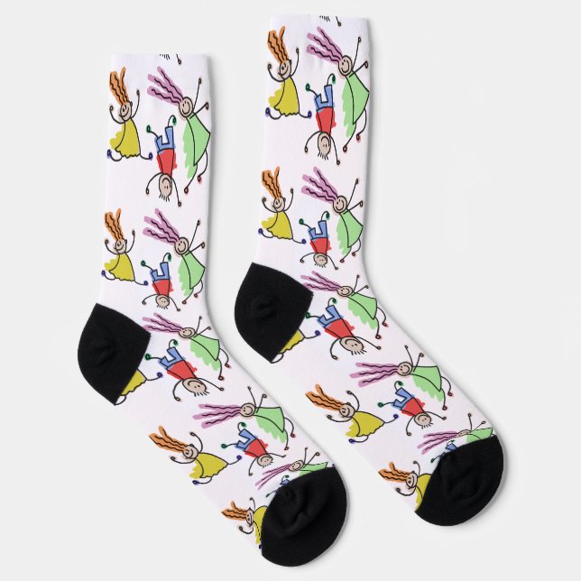 Kids Drawing on  Socken (Rechts)