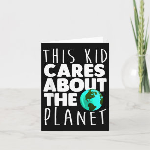Kids Earth Day Environmental Climate Change Graphe Karte