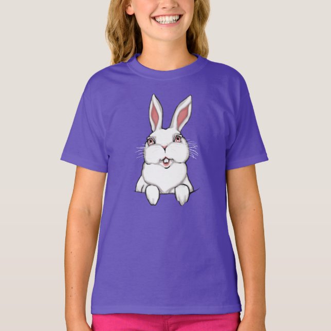 Kid's Easter Shirt Pocket Easter Bunny Kid Shirt (Vorderseite)