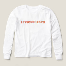 Kids Energy Flow Lessons Learn T Shirt 