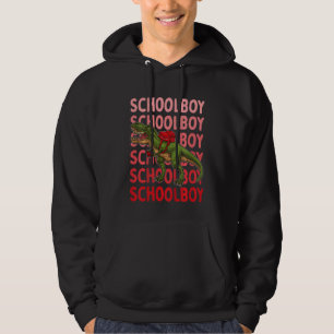 Kids Erste Klasse T-Rex Schuljunge Dino 1. Schulta Hoodie