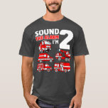 Kids Fire Truck 2nd Birthday Toddler Boy Firefight T-Shirt<br><div class="desc">Kids Fire Truck 2nd Birthday Toddler Boy Firefighter 2 Year Old  .</div>