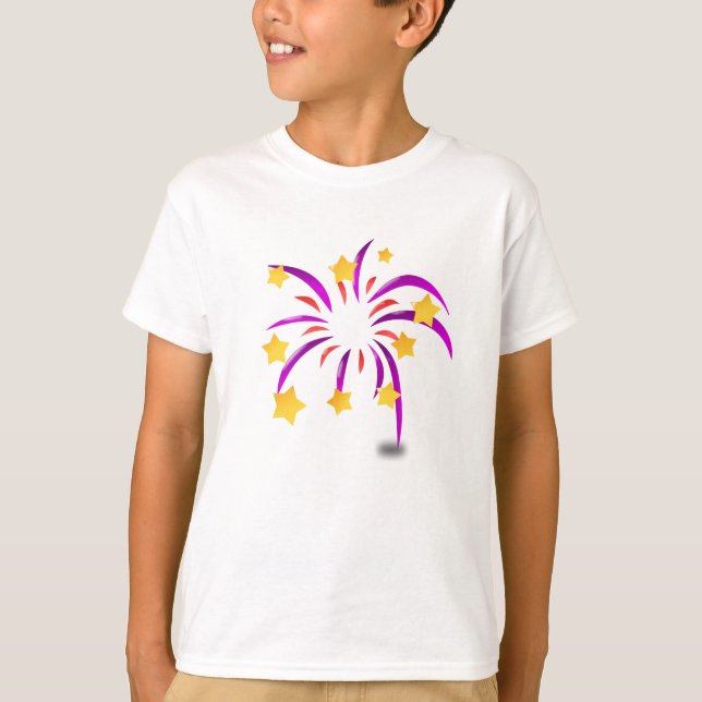 Kids Fireworks T - Shirt (Vorderseite)