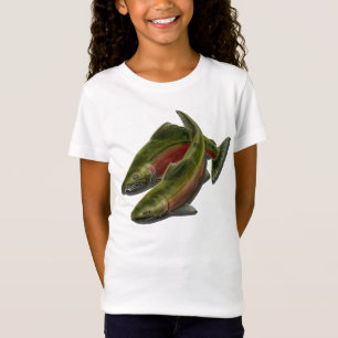 Kid's Fishing-Shirts Coho Lachs Kid's T - Shirt