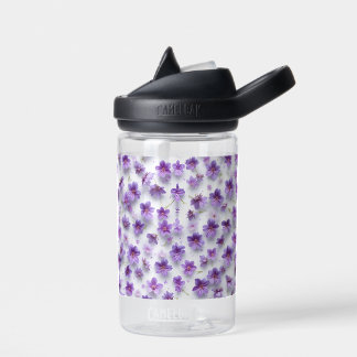 "Kids' Floral Summer Water Flasche 14oz, leakproof