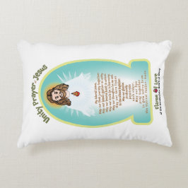 Kids FOL Mama Mary Icon + Unity Prayer Accent Pill Dekokissen