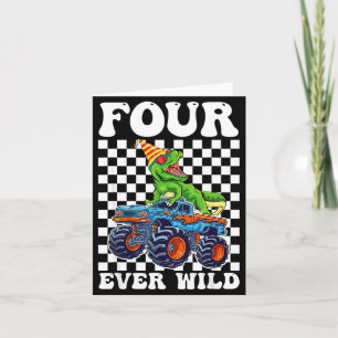 Kids Four Ever Wild Dinosaurier Monster Truck 4. G Karte
