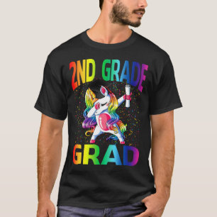 Kids Funny Abschluss 2. Grad Grad Grad Grad Grad U T-Shirt