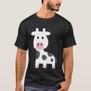 Kids Funny Cow Moo Niedlich Farm Animal Cows Klein T-Shirt