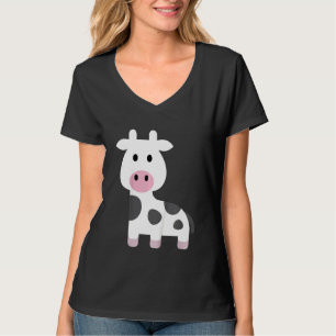 Kids Funny Cow Moo Niedlich Farm Animal Cows Klein T-Shirt