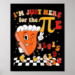 Kids Funny Groovy ist genau hier für den Pie Pi Da Poster