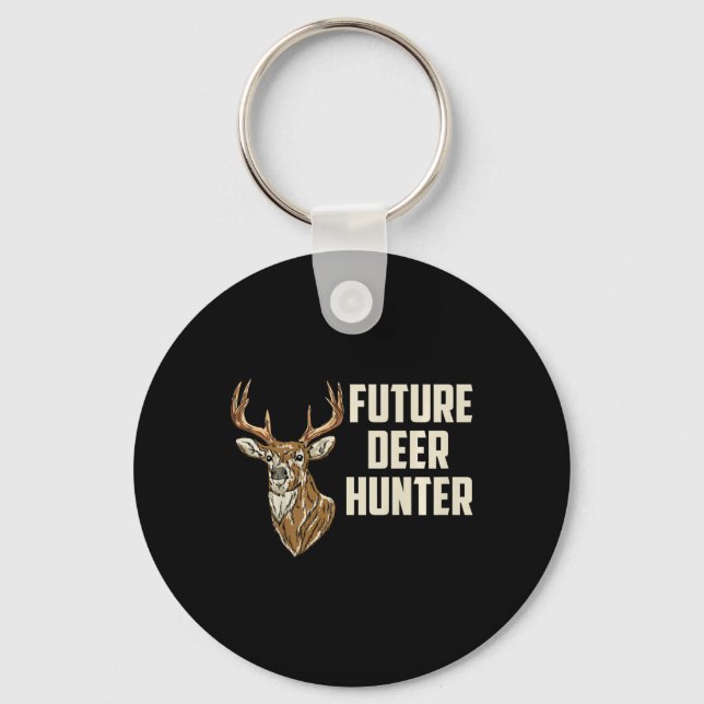 Kids Future Deer Hunter Daddy's Jagd Buddy Todd Schlüsselanhänger (Vorderseite)