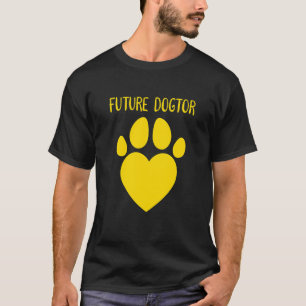 Kids Future Dogtor Veterinary Tierarzt Hund 1 T-Shirt