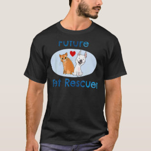 Kids Future Pet Rescuer Kinder Hunde Rettung Tier  T-Shirt