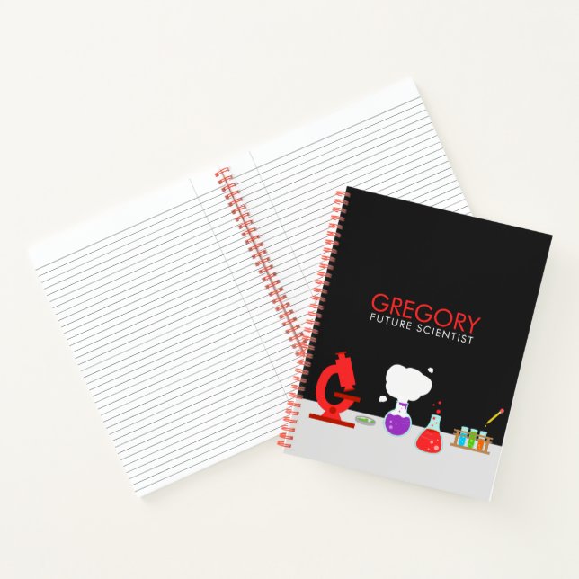 Kids Future Scientists Notizbuch (Innenseite)
