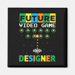 Kids Future Video Game Developer Kinderspiel Magnet