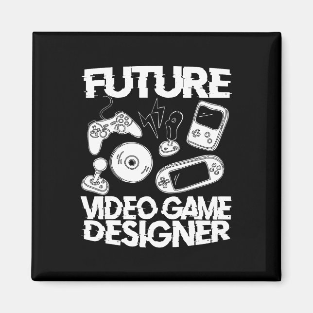 Kids Game Programming Future Video Game Designer G Magnet (Vorne)