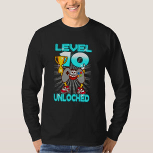 Kids GAMER 10. Zehnter GEBURTSTAG Party LEVEL 10 Z T-Shirt