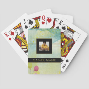 Kids Gamer Party Name & Foto Traumwolken Spielkarten