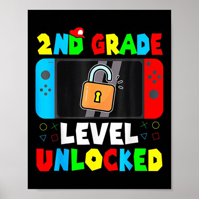 Kids Gaming 2. Stufe Entsperrt Erste Da Poster (Vorne)