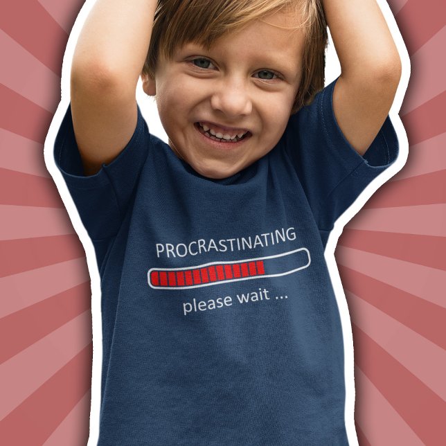 Kids Gaming Shirt | Aufschieben Bitte warten (Von Creator hochgeladen)