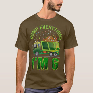 Kids Garbage Truck Dump Alles, was ich bin 6 Garba T-Shirt