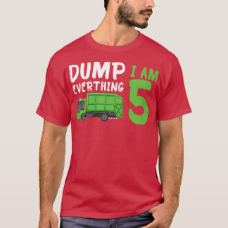 Kids Garbour Truck Dump Alles, was ich bin 5 Niedl T-Shirt